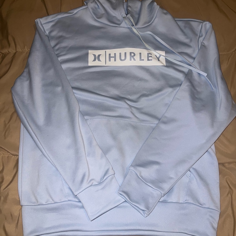 Hurley Sky Blue Pullover Hoodie